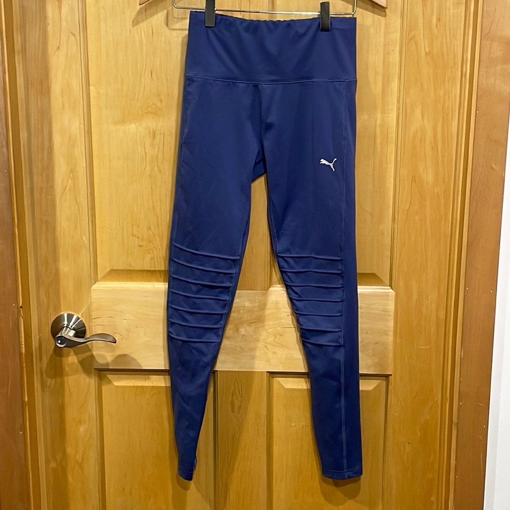 Puma blue leggings size S